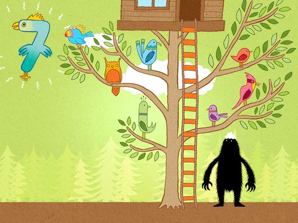 Interactive flashcard app The Lonely Beast 123 is only $0.99 right now: bit.ly/20QQk8s <a href="/LonelyBeastApps/">Lonely Beast Apps</a> #kids #preschool
