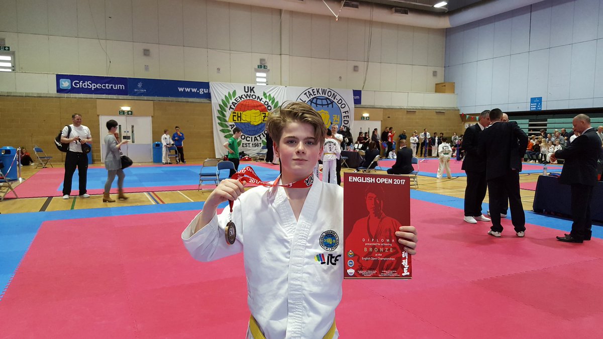 breakthroughtkd's tweet photo. Well done Drew 3 great rounds https://t.co/l28njxYFrK