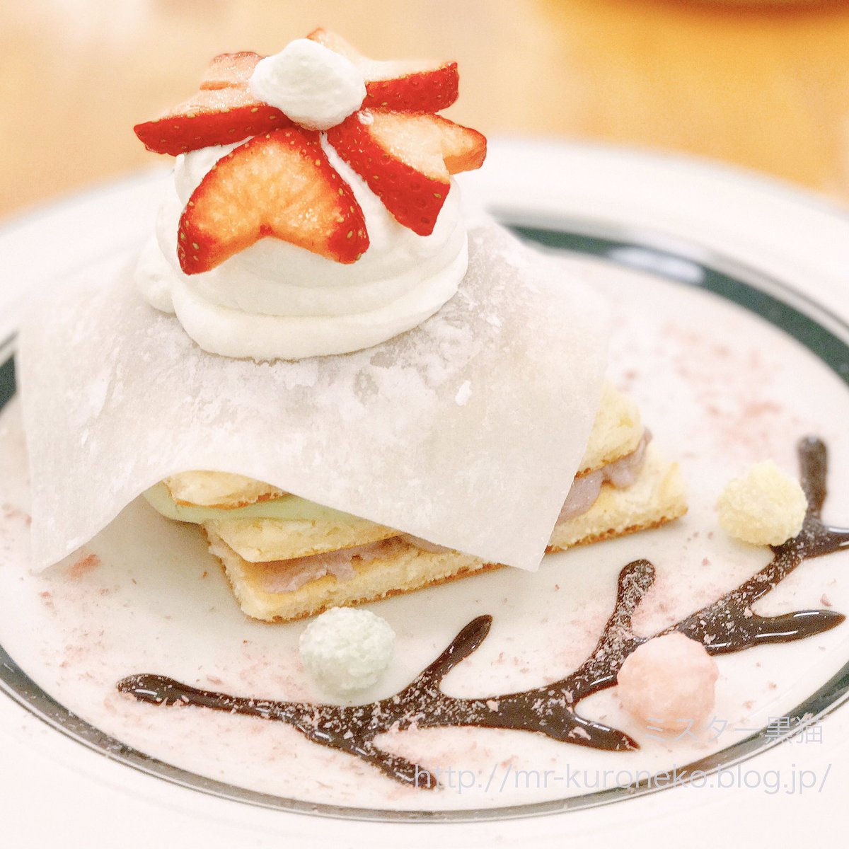 ミスター黒猫 カフェ 喫茶店 スイーツ パンケーキ در توییتر パンパンパンケーキ Gram 自由が丘店 春限定 抹茶とあんこの和風パン ケーキ さくら風味 四角いパンケーキ生地に 抹茶カスタードとあんこクリーム もちもち求肥で包んだ 桜香る春満喫パンケーキ
