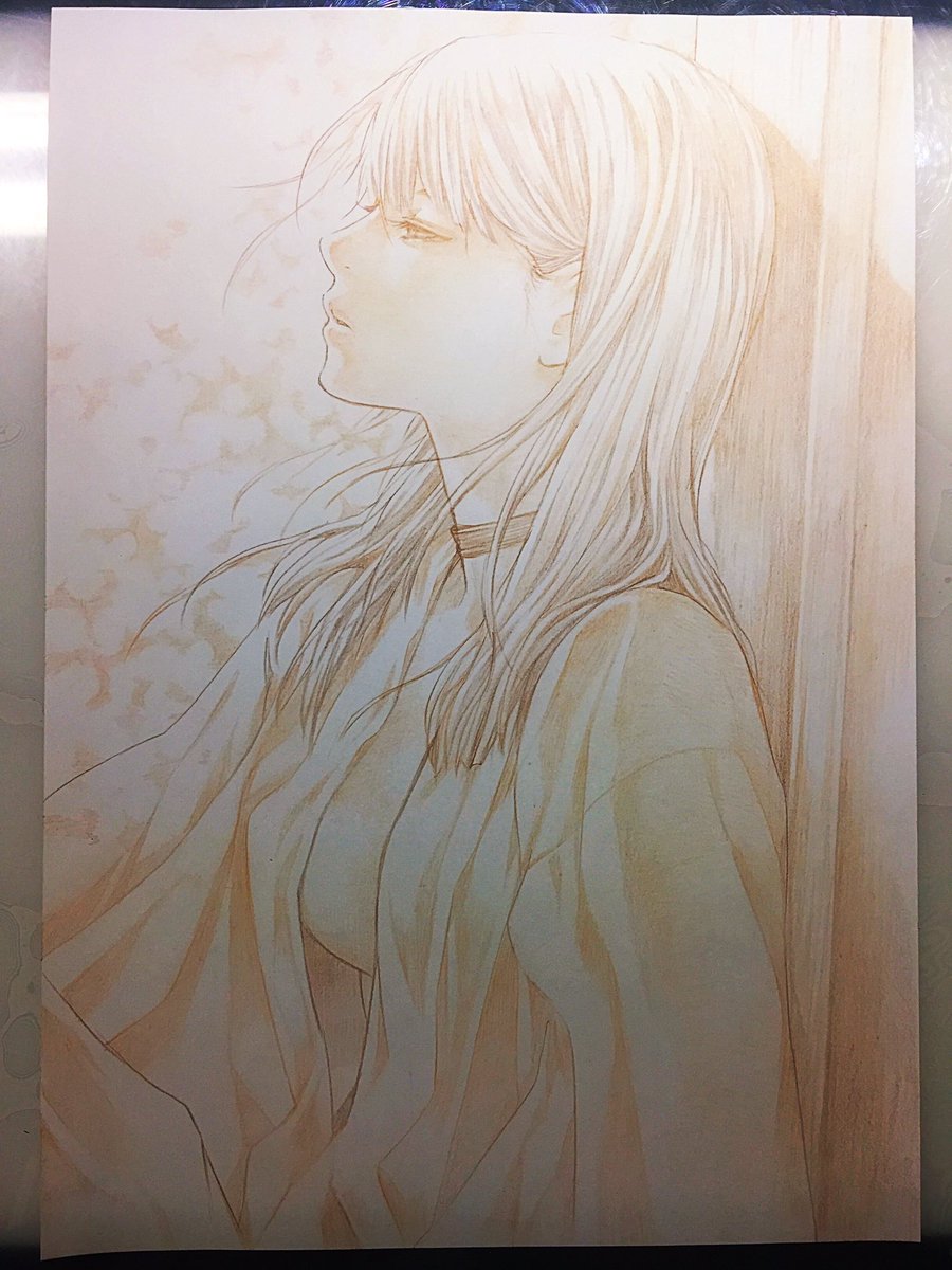 浅田弘幸 ユキ展 でリライトさせて頂いたナツ絵 季刊エス 発売中 の線画は二本の色鉛筆です T Co Akd2lr1bxw Twitter