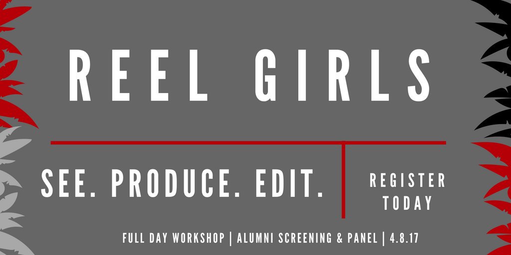 TempleTFMA's tweet photo. @reelgirlstu 1 Day Filmmaking Workshop April 8th Register https://t.co/CHOhgQux08 #Scholarships Available! https://t.co/RbXwADOerF