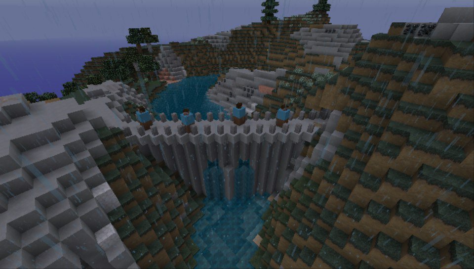 90 ダム 貯水池 マイクラ建築60分一本勝負 Togetter