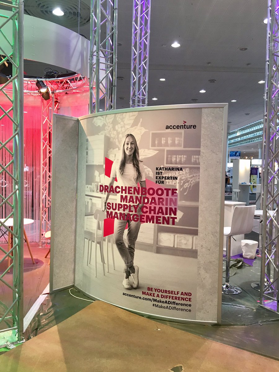 RiemenspergerF's tweet photo. Very cool #Jobs 
Be youself and make a difference!
Join Accenture and our Auditions  #scale11 #CeBIT2017 #Digital 

https://t.co/jhFlB8N5Wv https://t.co/1VCMaXxsZt