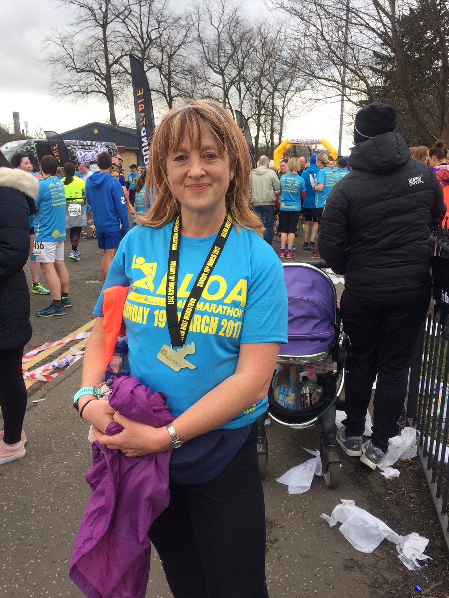 StirlingFitnes's tweet photo. Well my confidence is restored managed to run #alloahalfmarathon at my #stirlingmarathon pace. Thanks Rob for great session #physiofocus https://t.co/FkPS401aUr