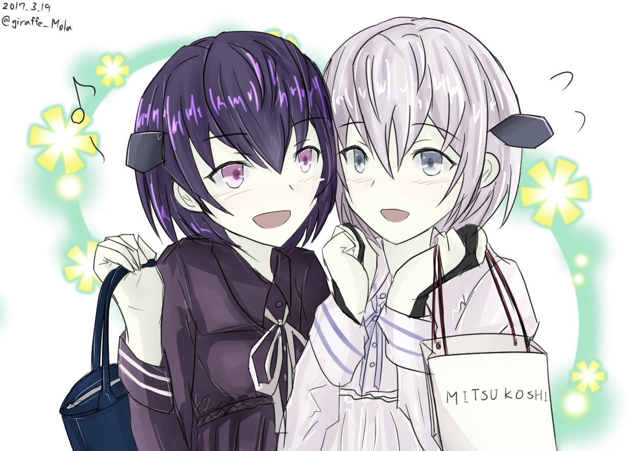 じらふまんぼう Auf Twitter 三越で買い物を楽しむ深海双子棲姫描いてみました 艦これ版深夜の真剣お絵描き60分一本勝負 艦これ版真剣お絵描き60分一本勝負 T Co Cvs3tdtlse Twitter