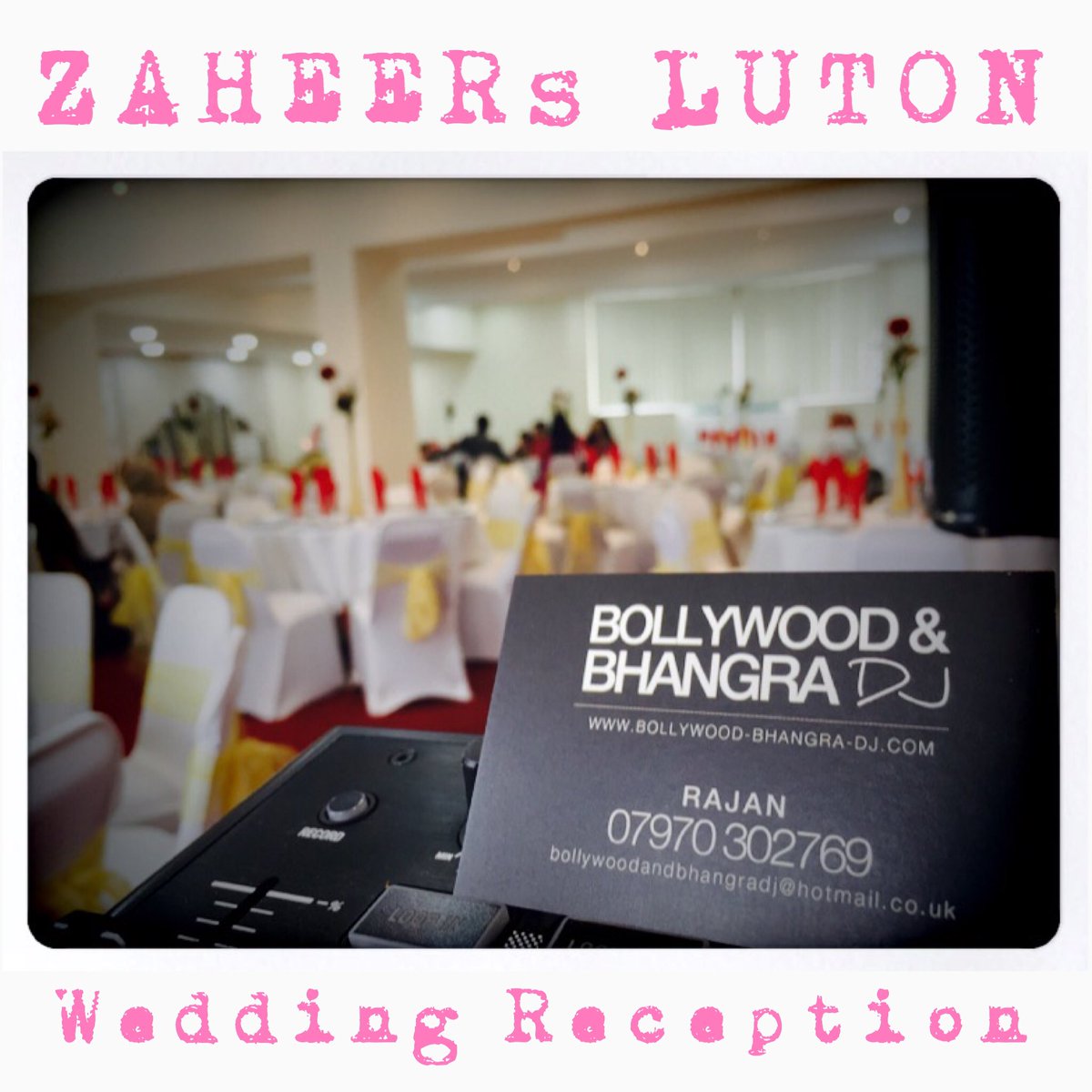 bollywoodDJ's tweet photo. #wedding #reception #luton #bedfordshire #zaheers #walima #pakistani #musim #bollywood #dj #mobiledj #bollywooddj #bhangradj #asiandj https://t.co/g7Ao4DzU4u