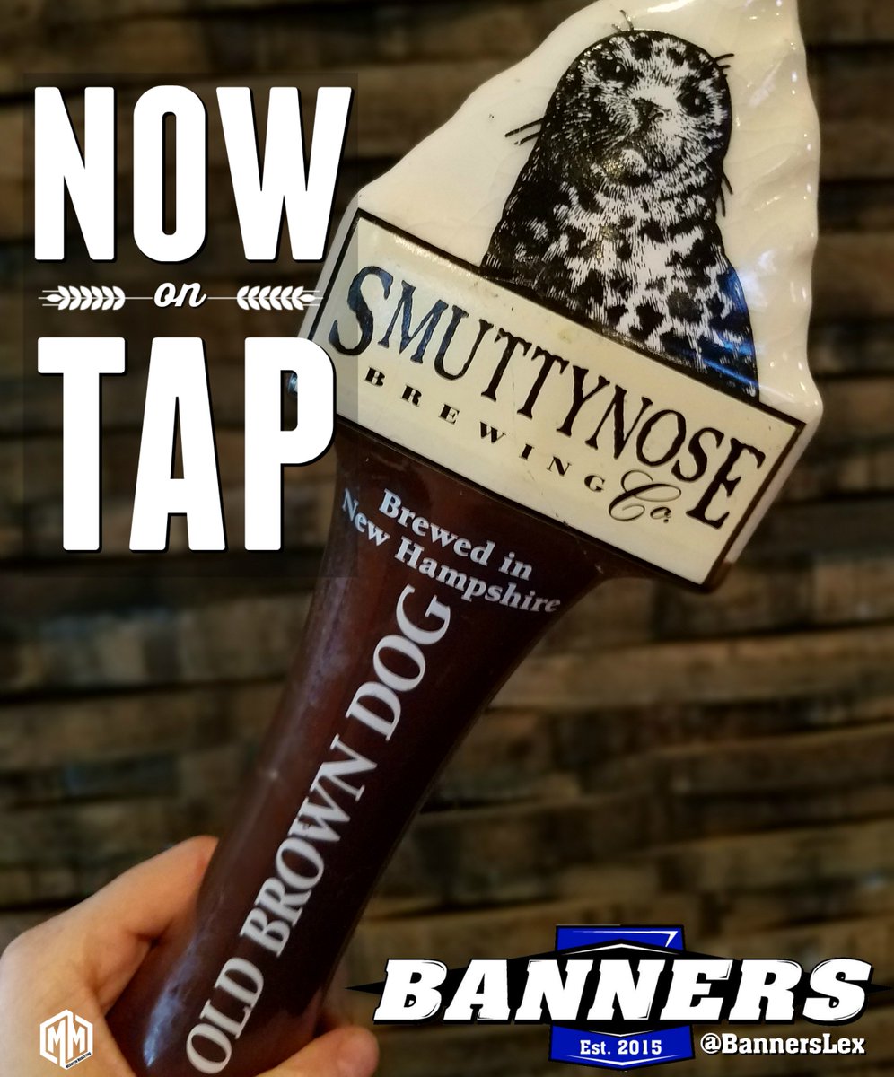 BannersLex's tweet image. #NowOnTap @smuttynosebeer Old Brown Dog🐶#RotatingCraft @LexBeerScene