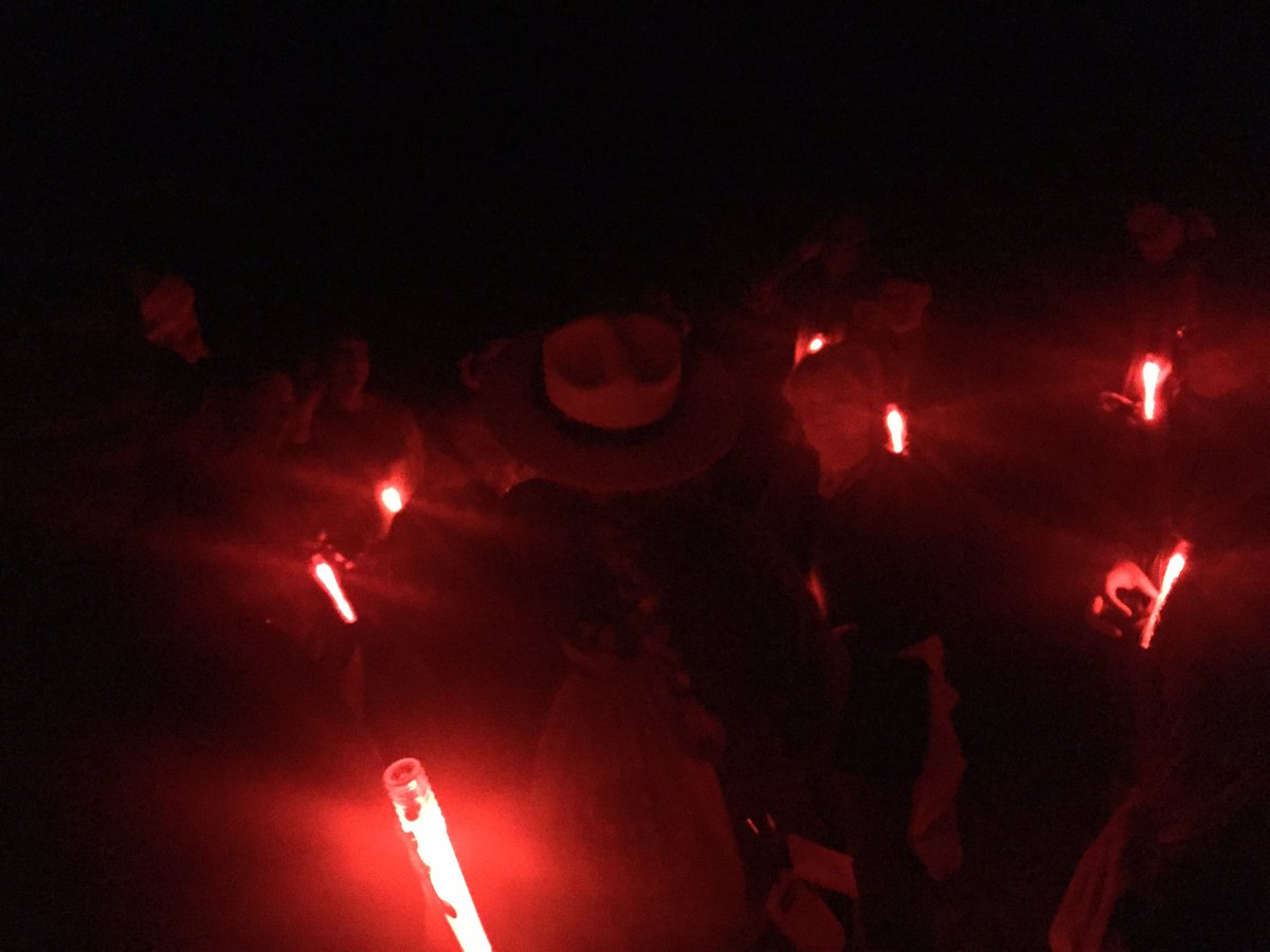 timucuanparks's tweet photo. Night hike in Theodore Roosevelt Area last nite, preserving our night vision, courtesy #nps #Timucuan Preserve park rangers #ilovejax https://t.co/EUjV1UPoA6