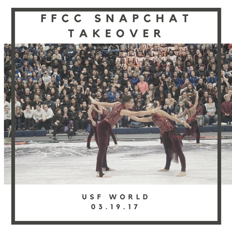 FFCC1985's tweet image. Don't miss USF World taking over the FFCC Snapchat all day today, Sunday 3/19! #ffcc2017 #USFWorld