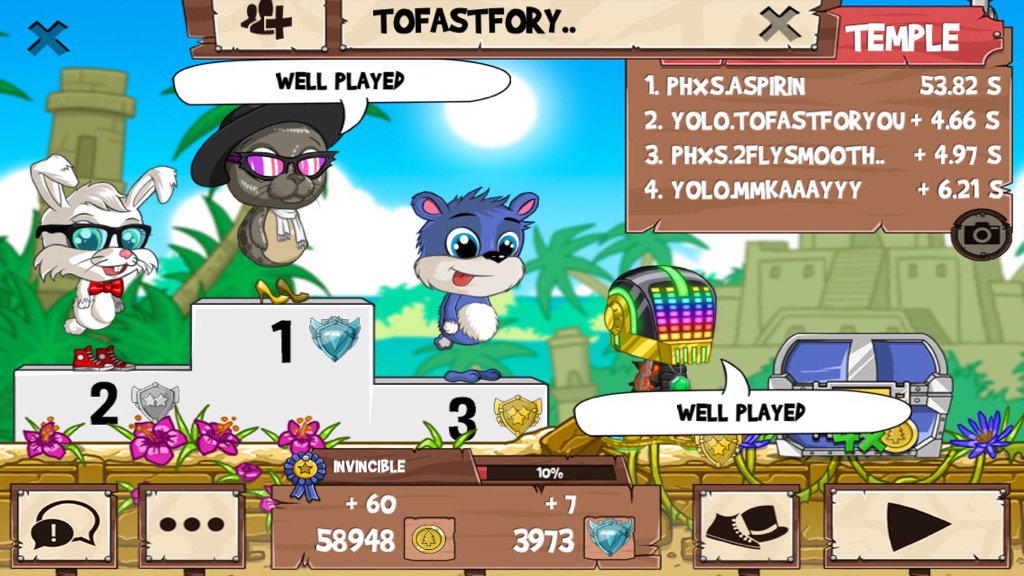 nunyabeeznesss's tweet photo. Get on my level, son! #funrun2 #tofastforyou #2FLYSMOOTHASICE #MmKaaayyy https://t.co/mnChA5RUyg