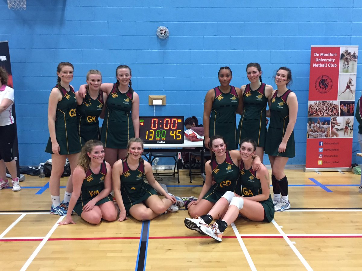 UOL_Sport's tweet photo. Another one, @UoLNetball 3s edge it 45-13! #TeamLeicester https://t.co/nLAFYiagUI