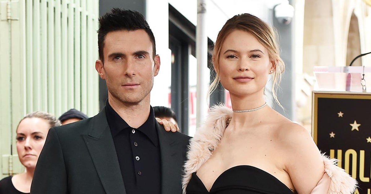 Behati Prinsloo had a sweet birthday message for Adam Levine:  