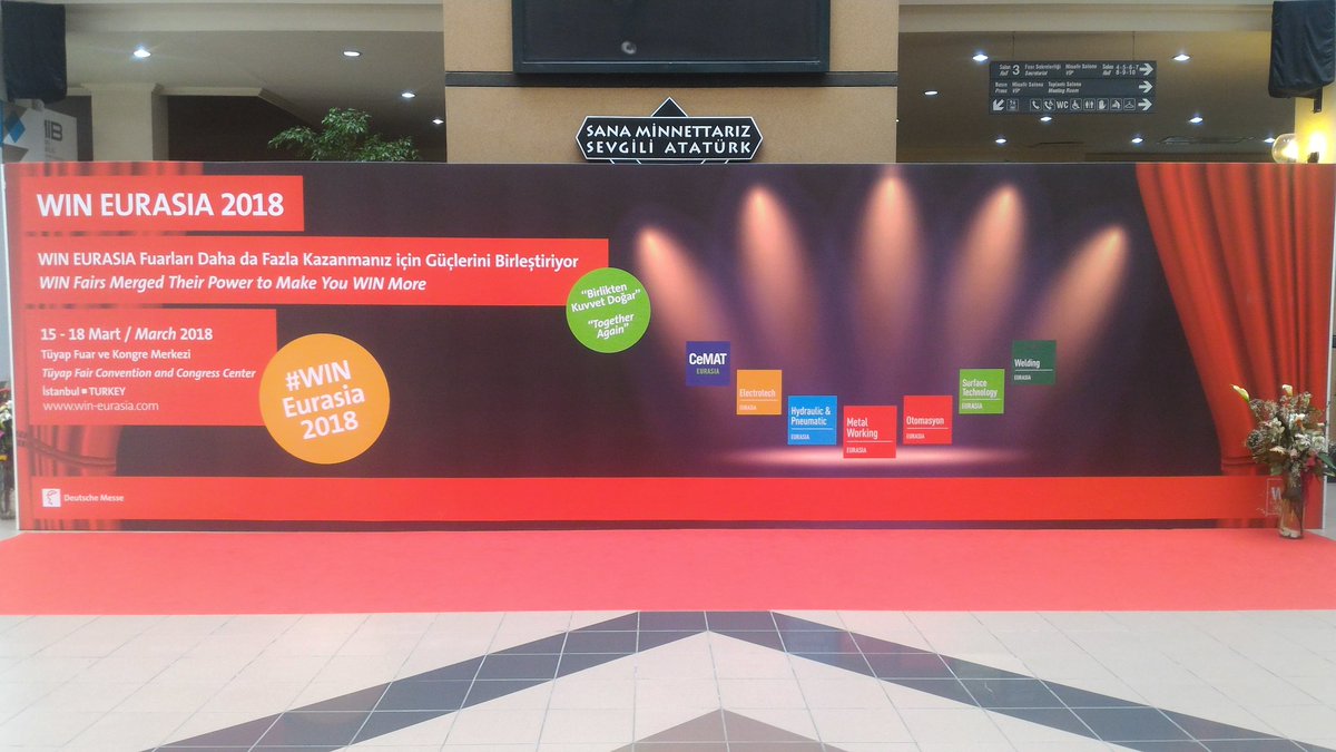 7 Fuar Tek Çatı Altında..
#WINEurasia2018'de görüşmek üzere.