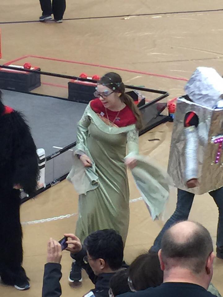 FTC_RI_Robotics's tweet photo. @FTCTeams Super Regional parade of Mascots! Thank you @Fellowship6217 for pics & participating #RI #omgftc #RobotsInRI https://t.co/36xwB9bEYS