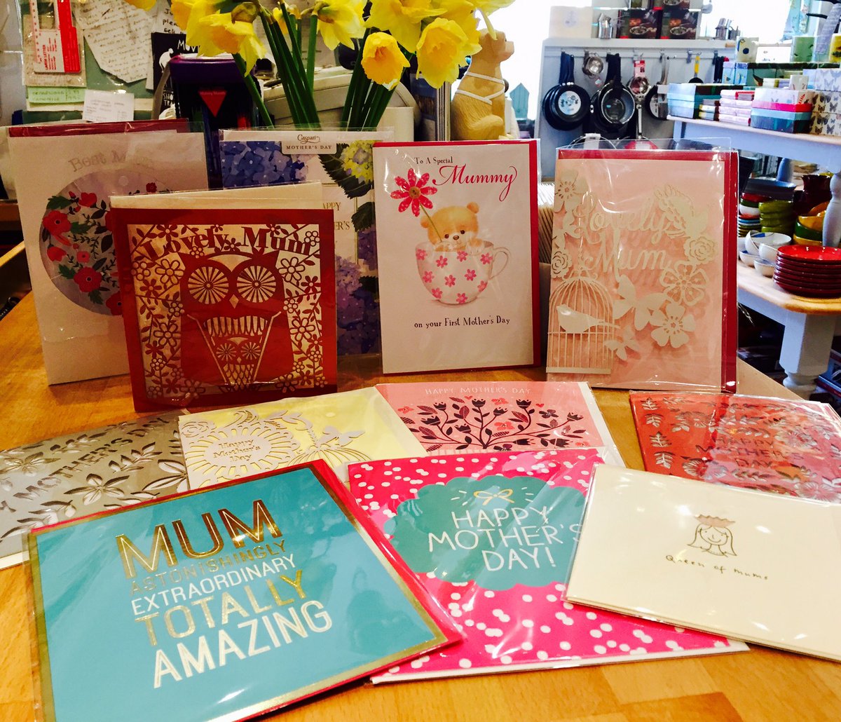 fjcookshop's tweet photo. Mother' Day cards are selling like hot cakes today. #onlyaweektogo. @bishyroadnet https://t.co/K5LXGvaQza