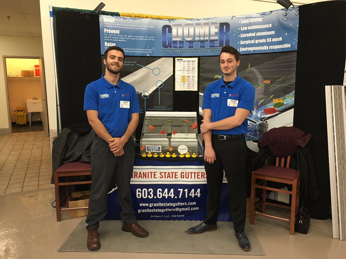 GraniteSGutter's tweet photo. Last day of the #Homeshow ! We are dressed to impress! #gutters #HomeImprovement #callustoday #visitourwebsite #likeusonfacebook https://t.co/gOjL3wYkiK