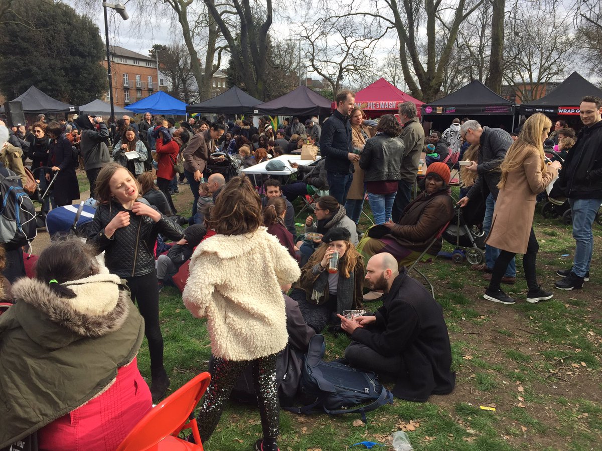 JarkkoSakari's tweet photo. Happy first anniversary Tottenham Green Market. @MarketTottenham #tottenham #london #sevensisters #affinitybrewco #beavertown https://t.co/ptxlK6nVru
