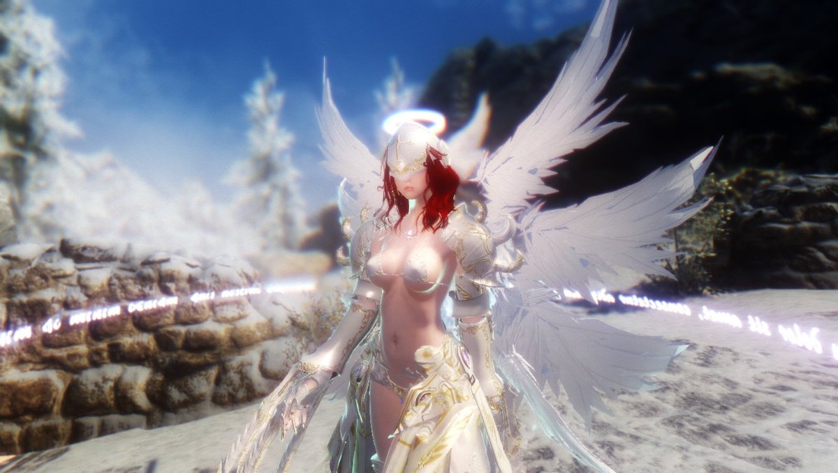 SamyLee75's tweet photo. #Skyrim #AngelArmor https://t.co/z6UeCIcTl2