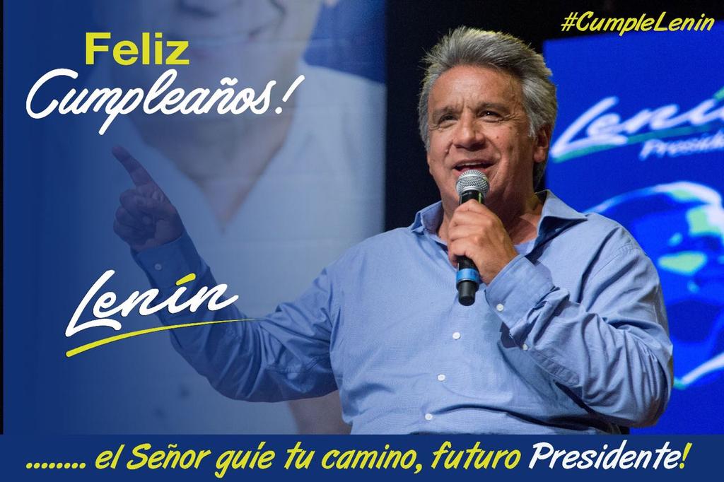 scalderon35's tweet photo. #FelízCumpleañosLenin 💚 Gracias por ese enorme trabajo por los más necesitados 💚 CRISTO guíe tu camino, Futuro Presidente @Lenin https://t.co/2hsuJFzIIu