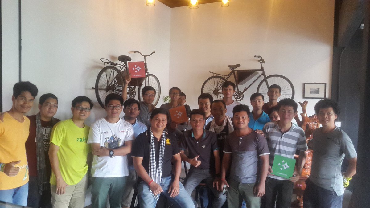 chamnanmuon's tweet image. Thank all for participating in our #LocalGuides meet-up, #MapEditing, today!

#PhnomPenhLocalGuides | #MapYourWorldWeek | #Cambodia