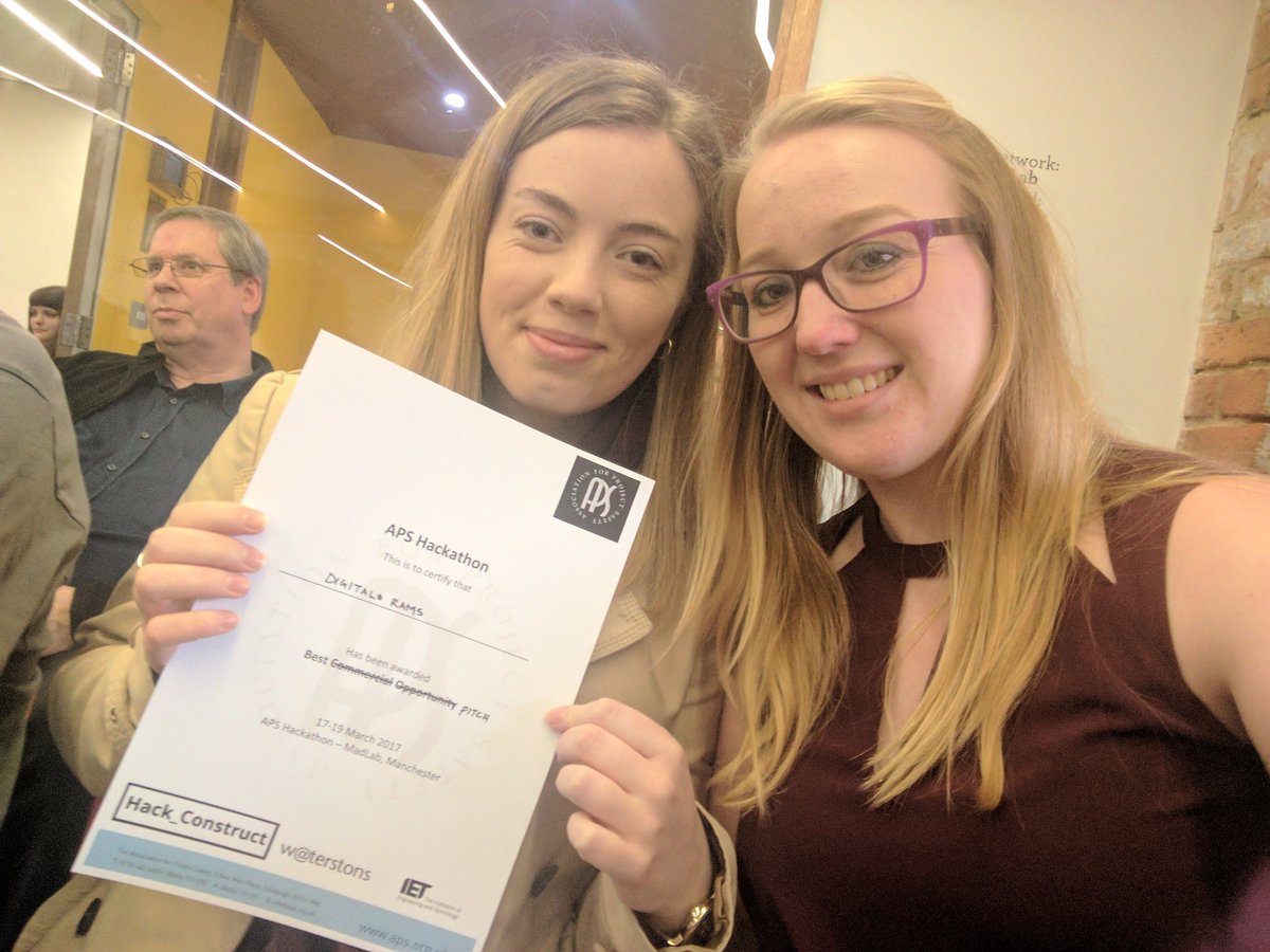 StaceyMouse's tweet photo. Best pitch! @Hack_Construct #apshack https://t.co/rFgyyRSV8f