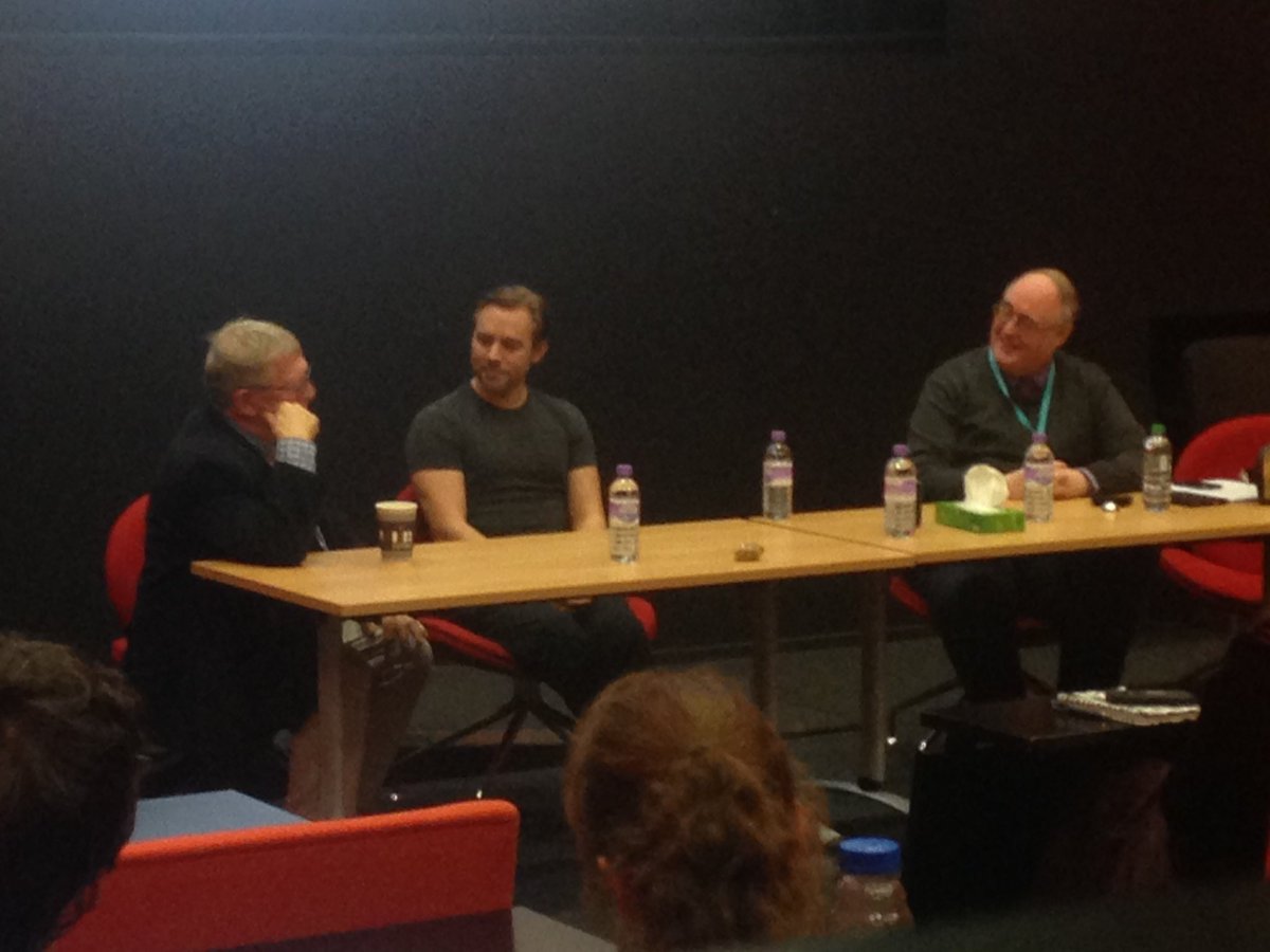 StoneTapes2017's tweet photo. Question time with Darren Scales (Director of Edge of the Storm) and Graeme Harper at #stonessymposium #darkwave https://t.co/LqhV5veNXg