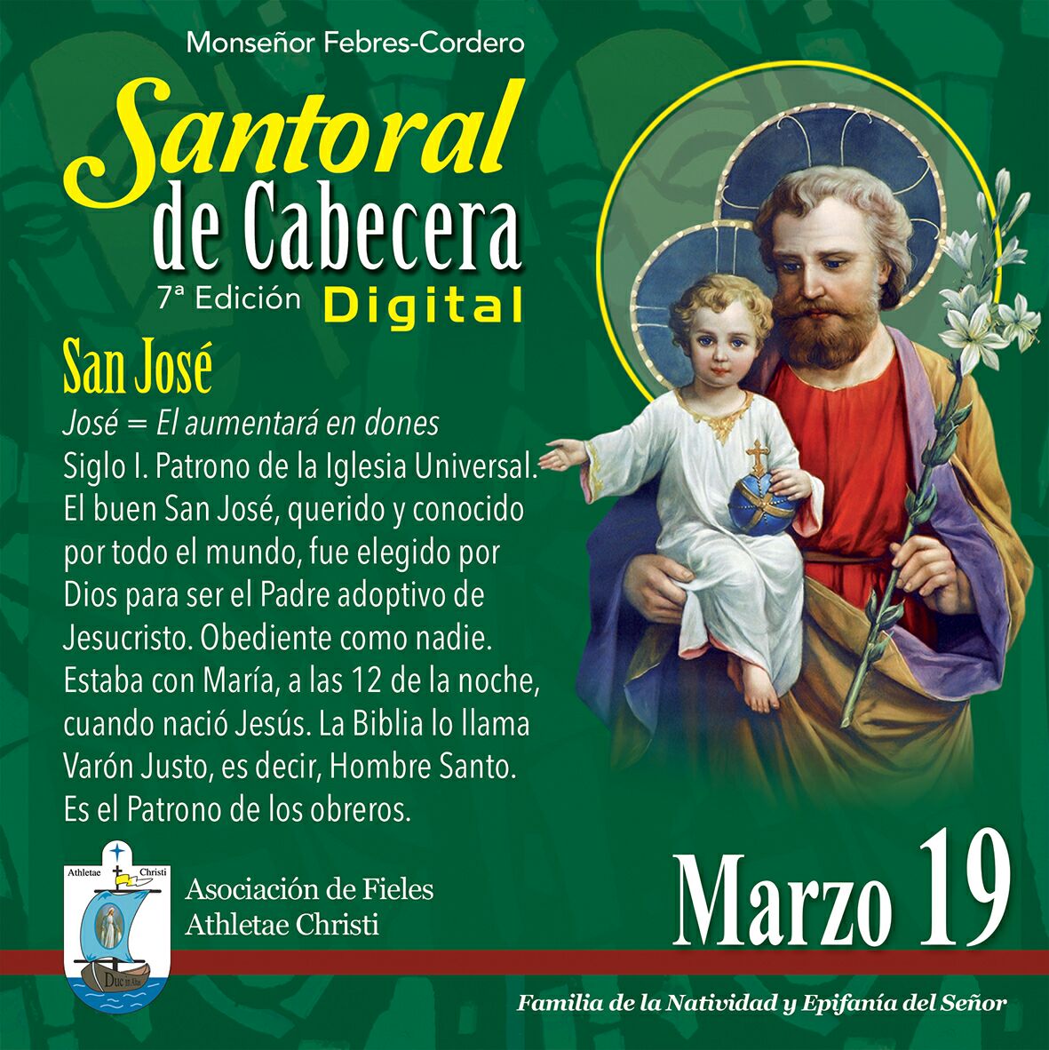 HablameSodja's tweet photo. Hoy Celebramos a San José Además de Celebrarse las Fiestas Patronales en el Elorza #FechasHS Próximamente Háblame Sodja por YouTube https://t.co/olvD0SFu4C