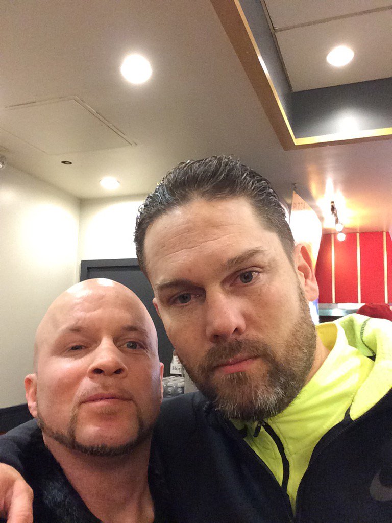 Me and Contender Jimmy Lange!