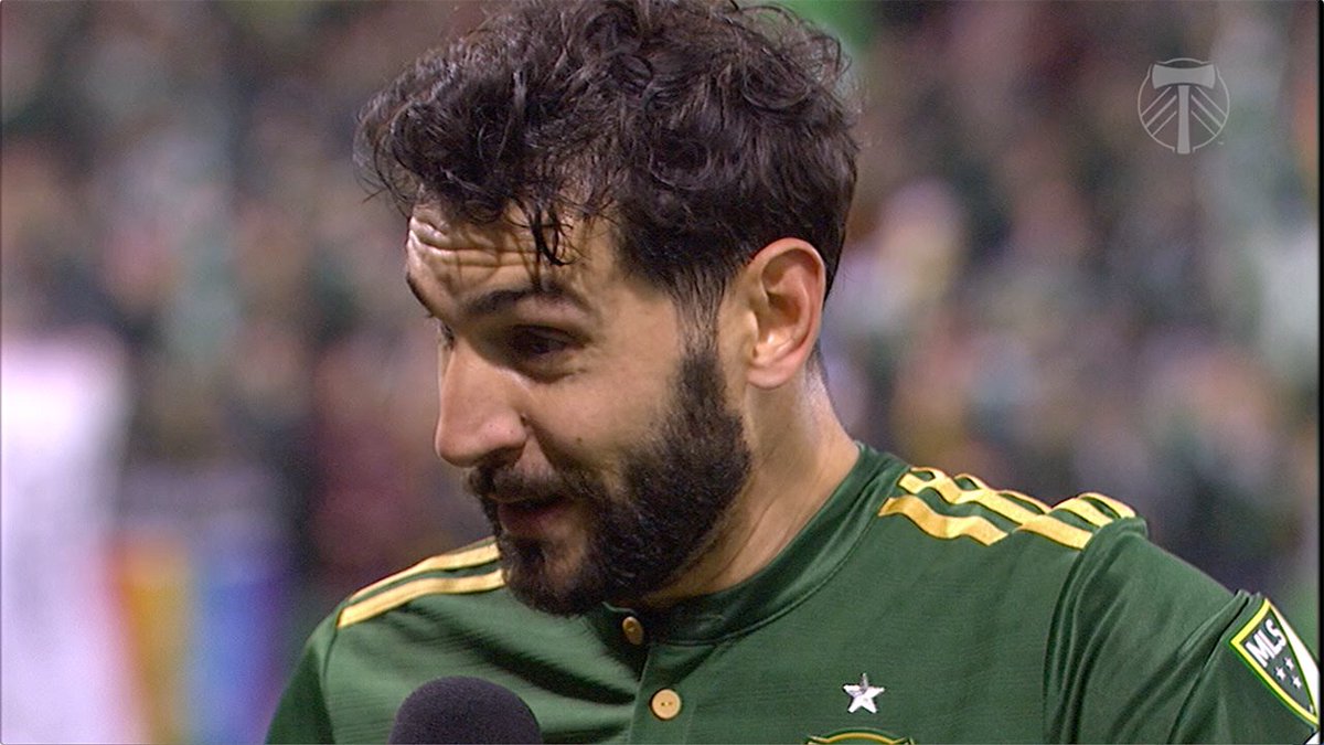 TimbersFC's tweet photo. "Very happy about the performance against a great team."

@DiegoDv8's Walk-Off Interview | https://t.co/by5GXjWLWd #RCTID https://t.co/7N1SRJvgdy
