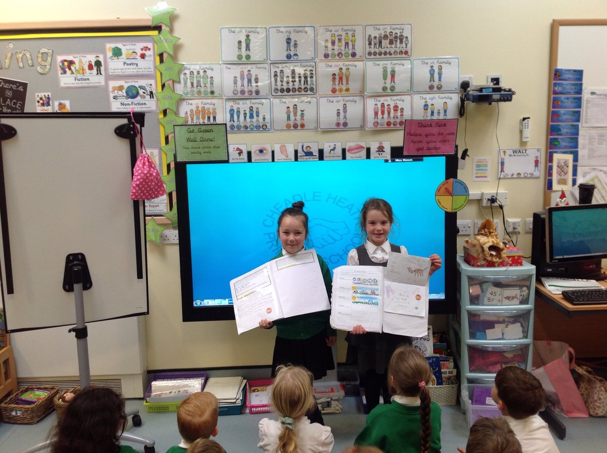 CHPRuby's tweet photo. Congratulations to Leah for teacher's learning log of the week and to Lily for the children's choice! 👏👏 https://t.co/ewMWxNglsD