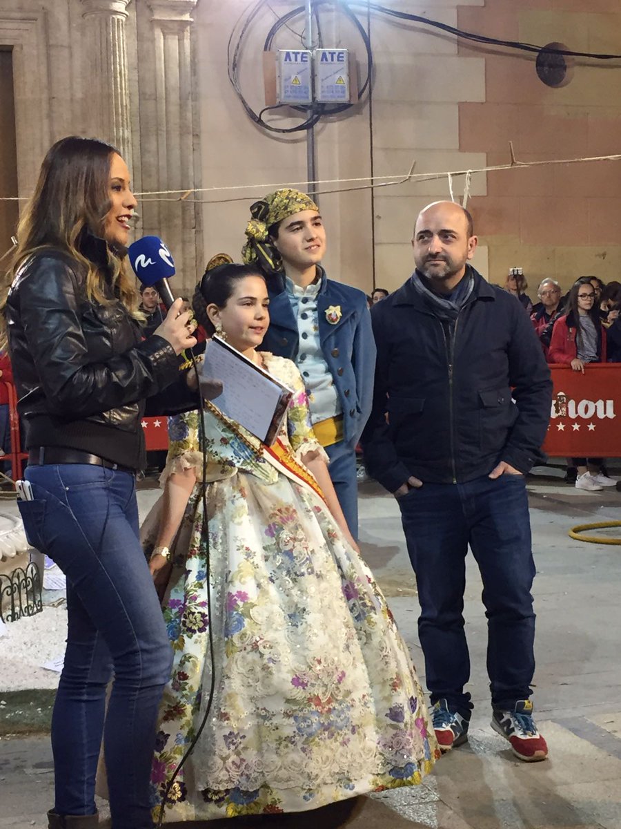 Gràcies @TV_Mediterraneo per acompanyar-nos en esta nit de #Cremà2017!