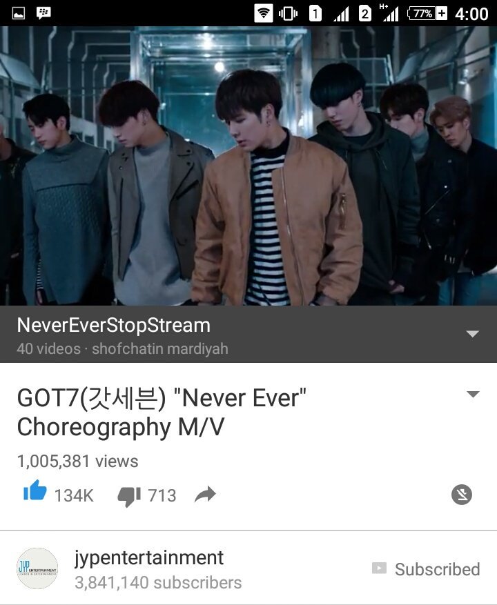 Soft_Sofi's tweet photo. #GOT7 #NeverEver Choreography M/V hit 1M πππ
#LetsStreamingToGOT7 #Got7NeverEver #GOT7_NeverEver_μ μ€κ³΅κ° #NeverEverStopStream https://t.co/3wiEX6QnkE
