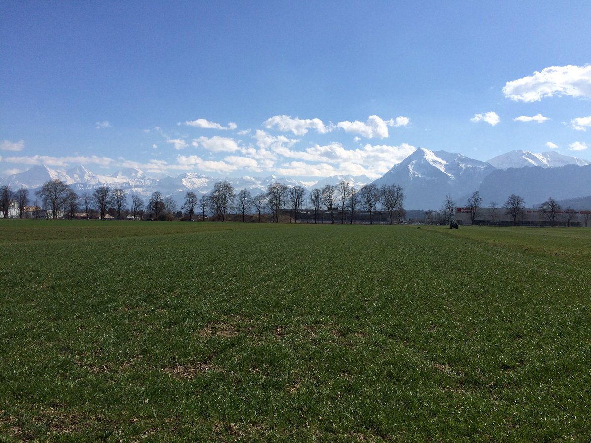 k_kathi's tweet photo. der #frühling kommt! ;-) 
#thun #spaziergang #sonne #genuss #frei #niesen #alpkette #todo #glücksmoment #ich https://t.co/U5kU9i7ta0