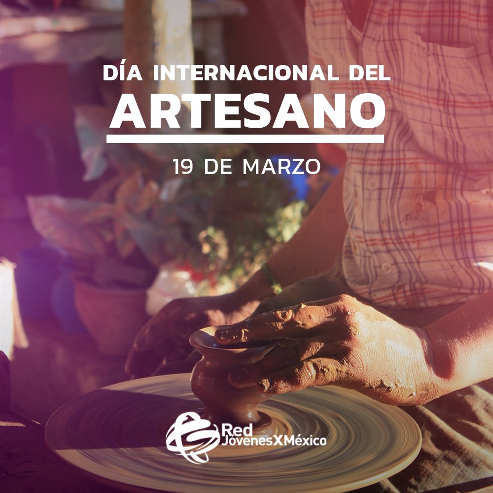 LaRedOficialMx's tweet photo. Hoy festejamos a las mujeres y hombres que con sus manos nos demuestran su talento, ellos crean el arte que nos identifica como nación. https://t.co/5dz5tZHXy9