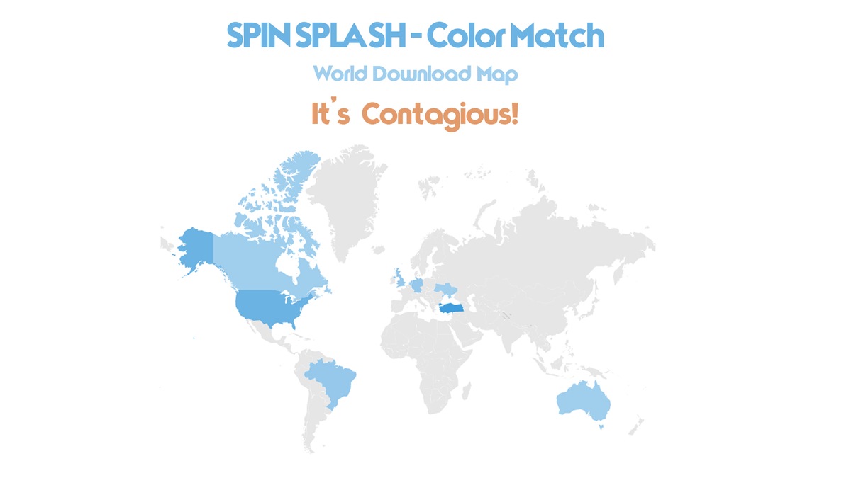 Beware! It's contagious! Thank you everyone for your support!
Spin Splash - Color Match is everywhere!
play.google.com/store/apps/det…