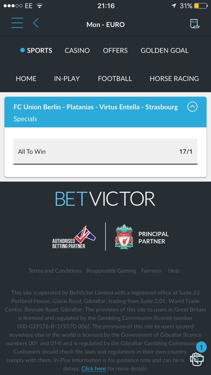 sammykenderdine's tweet photo. @BetVictor enhanced acca but put those teams into an acca and you get 18/1! What's enhanced there https://t.co/M3B36YIBEo