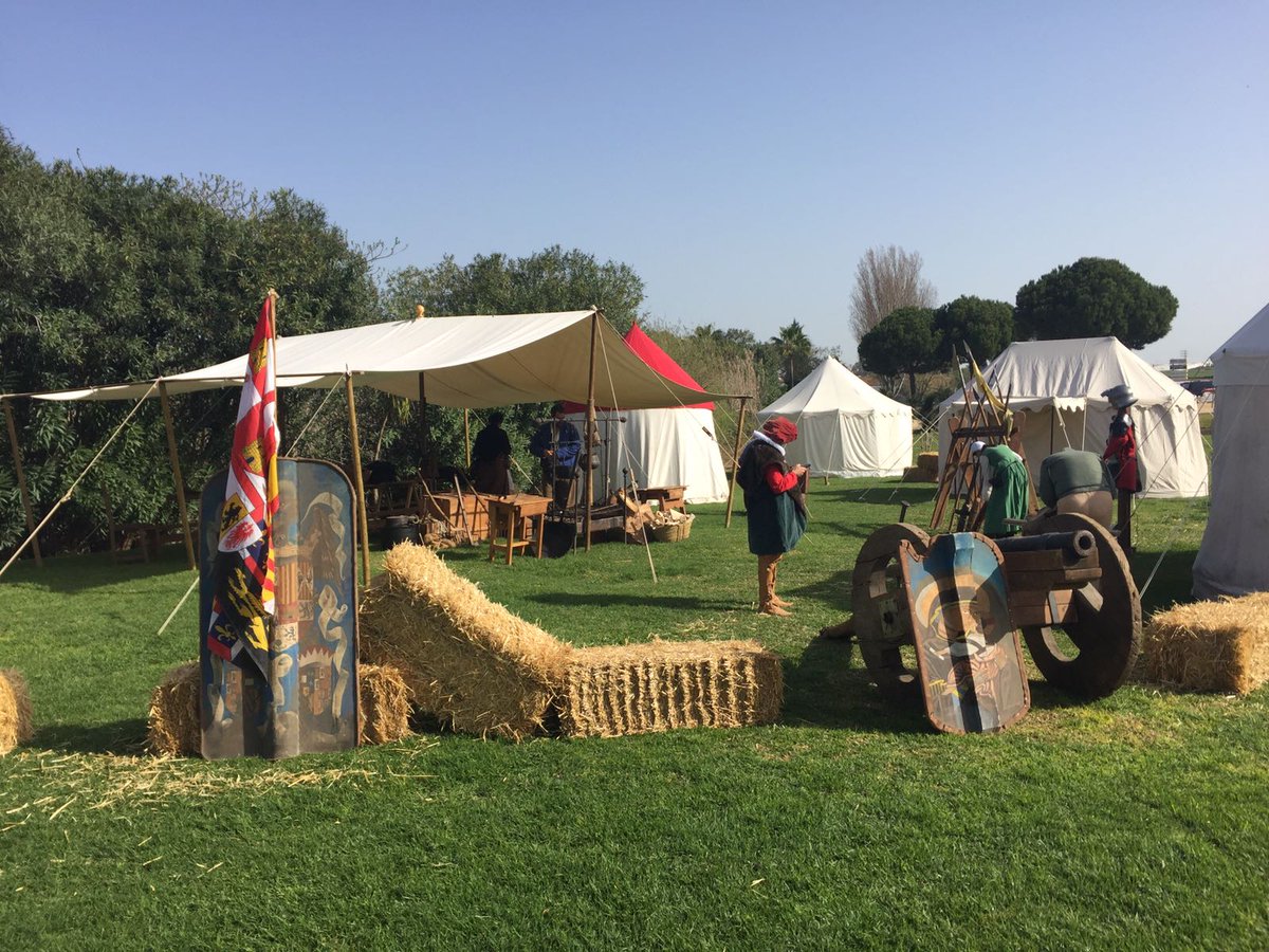 Battle_Honours's tweet photo. Otro año más participamos en la Feria del Descubrimiento de #PalosdelaFrontera https://t.co/thSbUPHyq8
