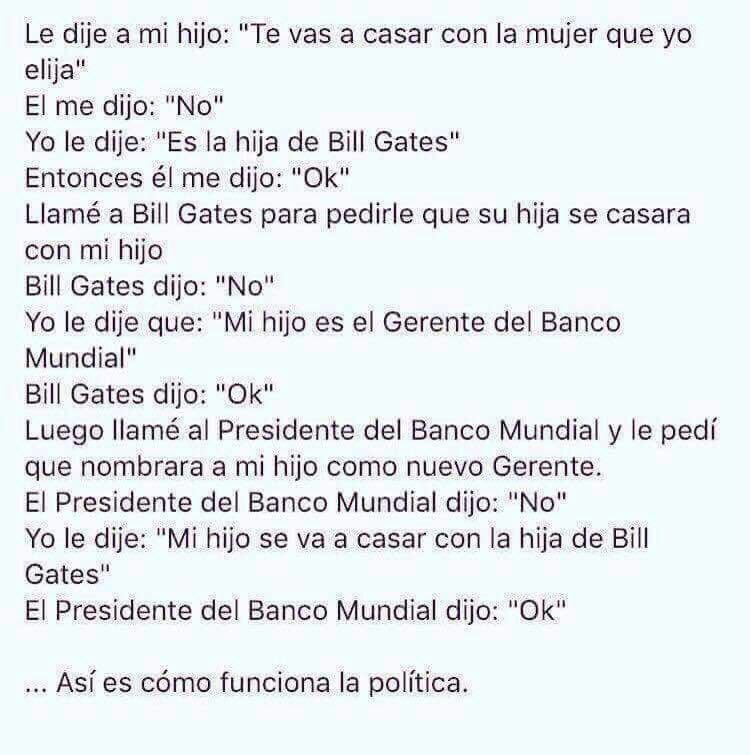 christiandve's tweet image. Y así es cómo funciona la política de verdad...