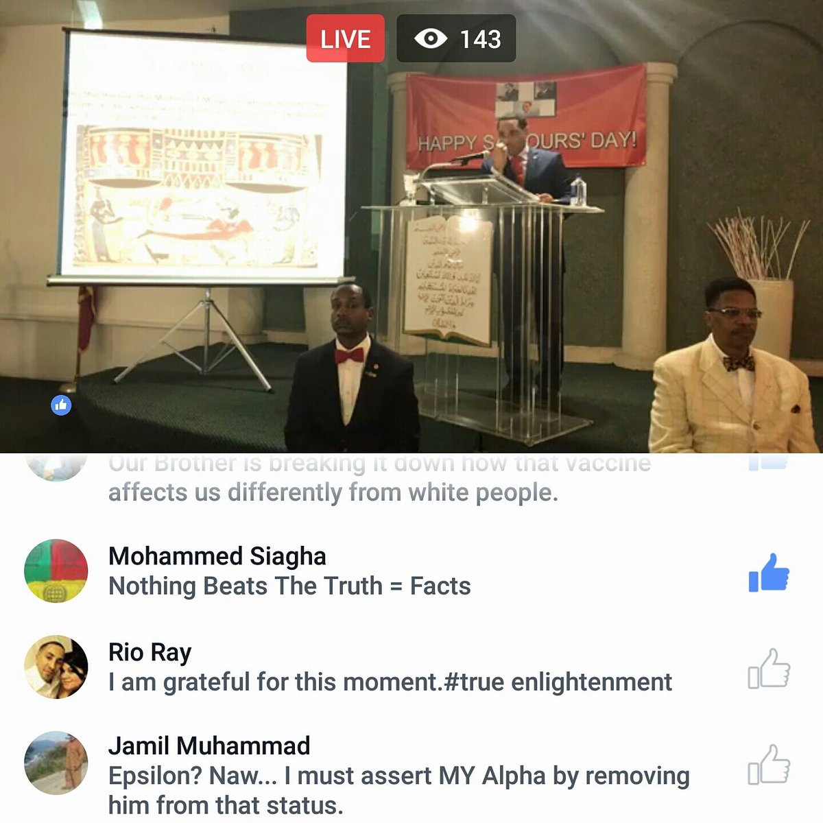 Liqr's tweet photo. Dr Wesley is LIVE!! He's LIVE!!!
https://t.co/4q8oKkZtYS
#DOCWES
#DrWesleyMuhammad
#DrWesley https://t.co/l180hXd473