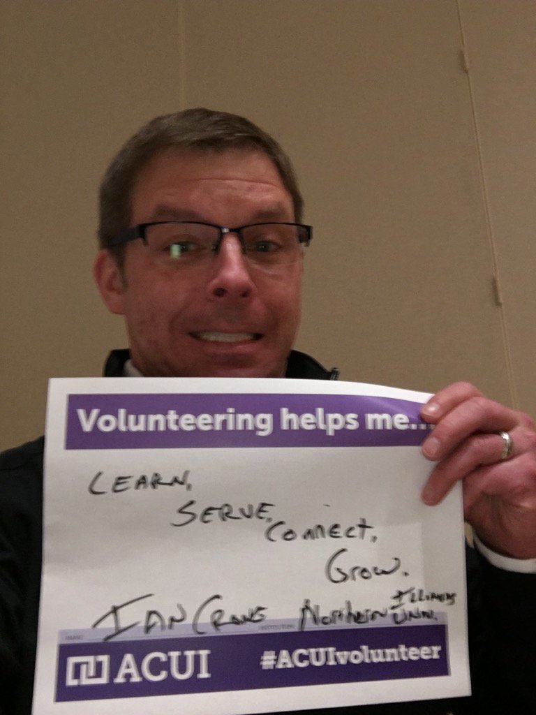 CroneIan's tweet photo. #ACUIvolunteer https://t.co/xltfcKQjKY