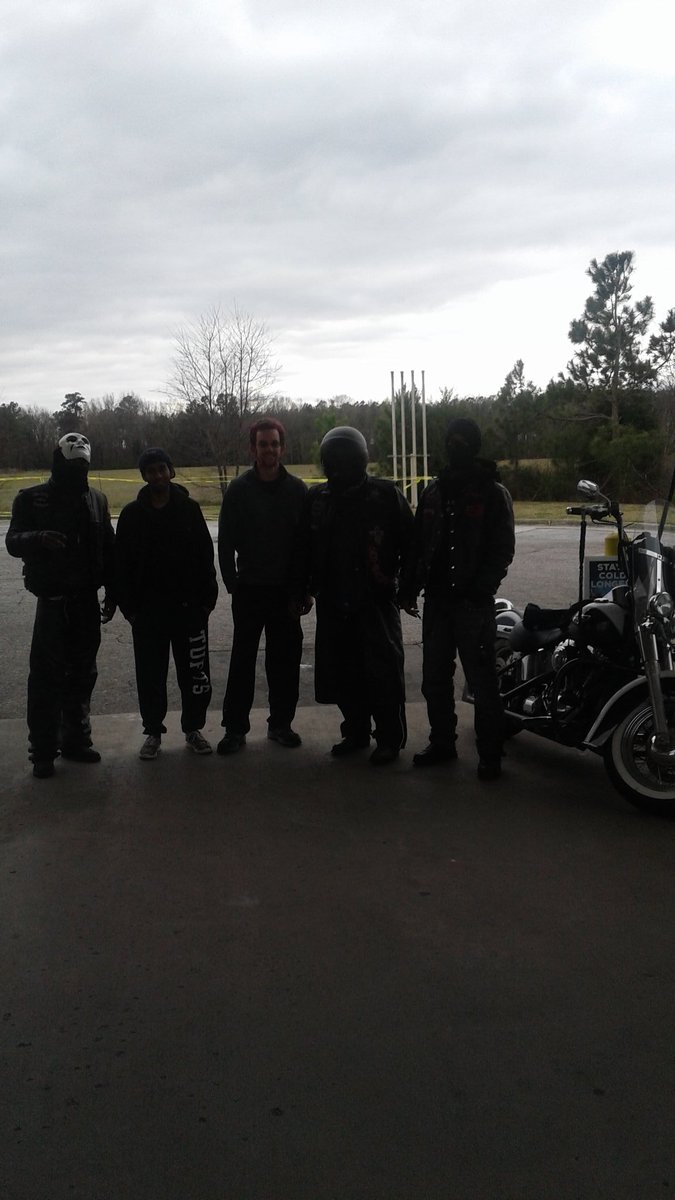 magicthr333's tweet photo. We joined a biker gang. https://t.co/XQLKSzRoad