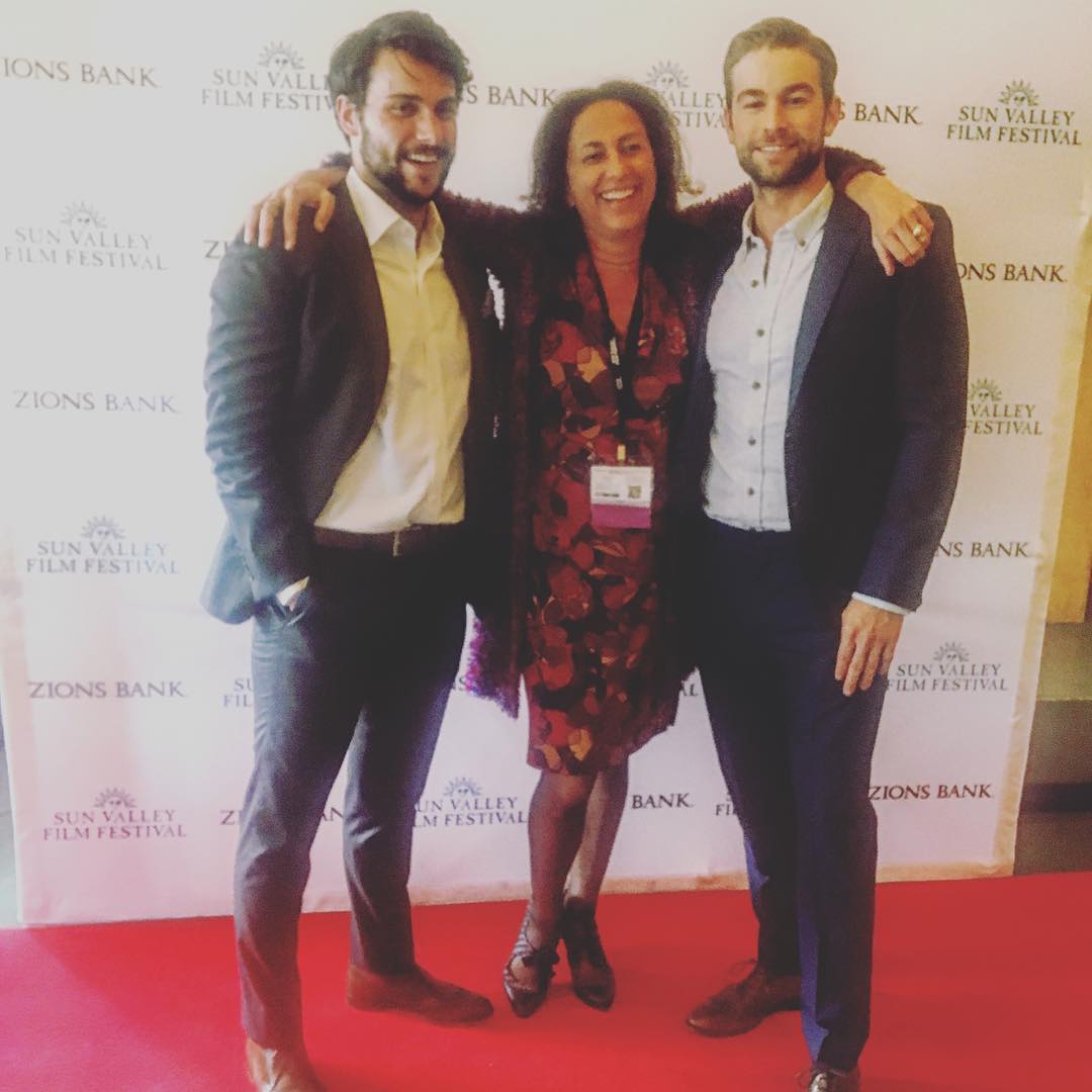 .@RestingPlatypus and @chacecrawford at the @SunValleyFilm festival 👌 #SVFF2017