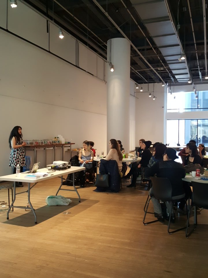 DesignExchange's tweet photo. Full house for Little Dada's #IWD2017 A Lab of One's Own workshop today at DX! #DXCommunity 💪💪 https://t.co/gEKv3kW33V