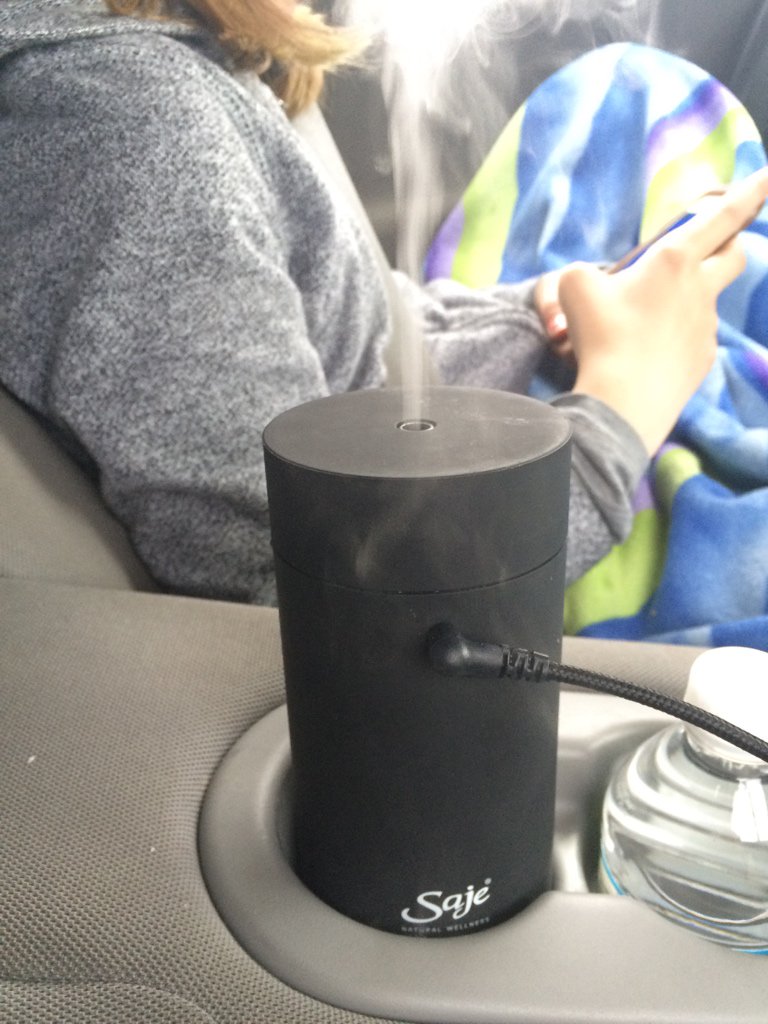 Road tripping with our <a href="/SajeWellness/">Saje Wellness</a> Aromaroam!