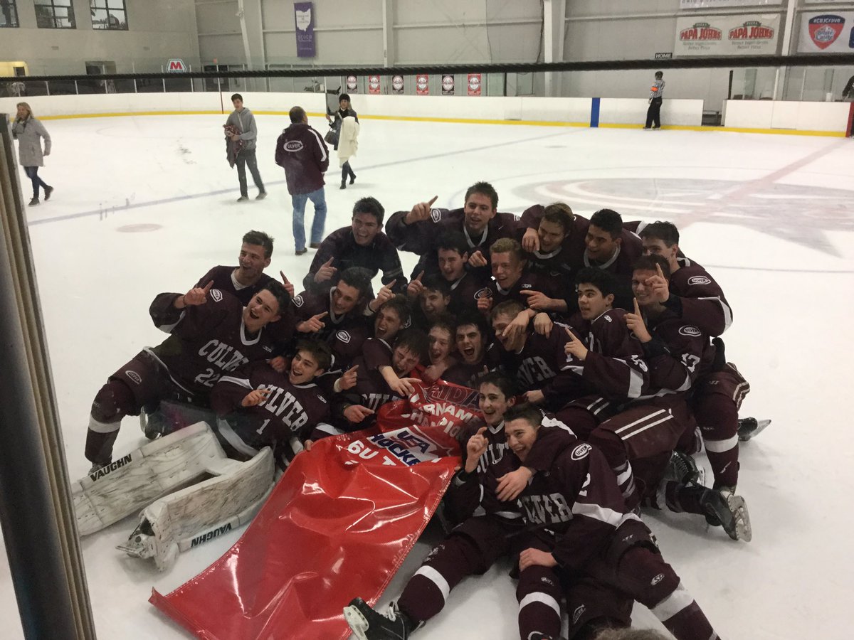 DistrictsMidAm's tweet photo. Congratulations to the U16 Mid Am District Tier 1 champions! @CulverHockey U16 winning 2-1 over @esmarkstarsu16 in OT https://t.co/F7QiltixjB