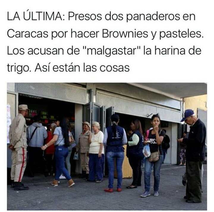 Ayanill's tweet photo. Esta situación del pan está llegando a los límites. Esto es el colmo, en Venezuela piensas q nada t puede sorprender y de repente...#19Mar https://t.co/9vjTg58egL