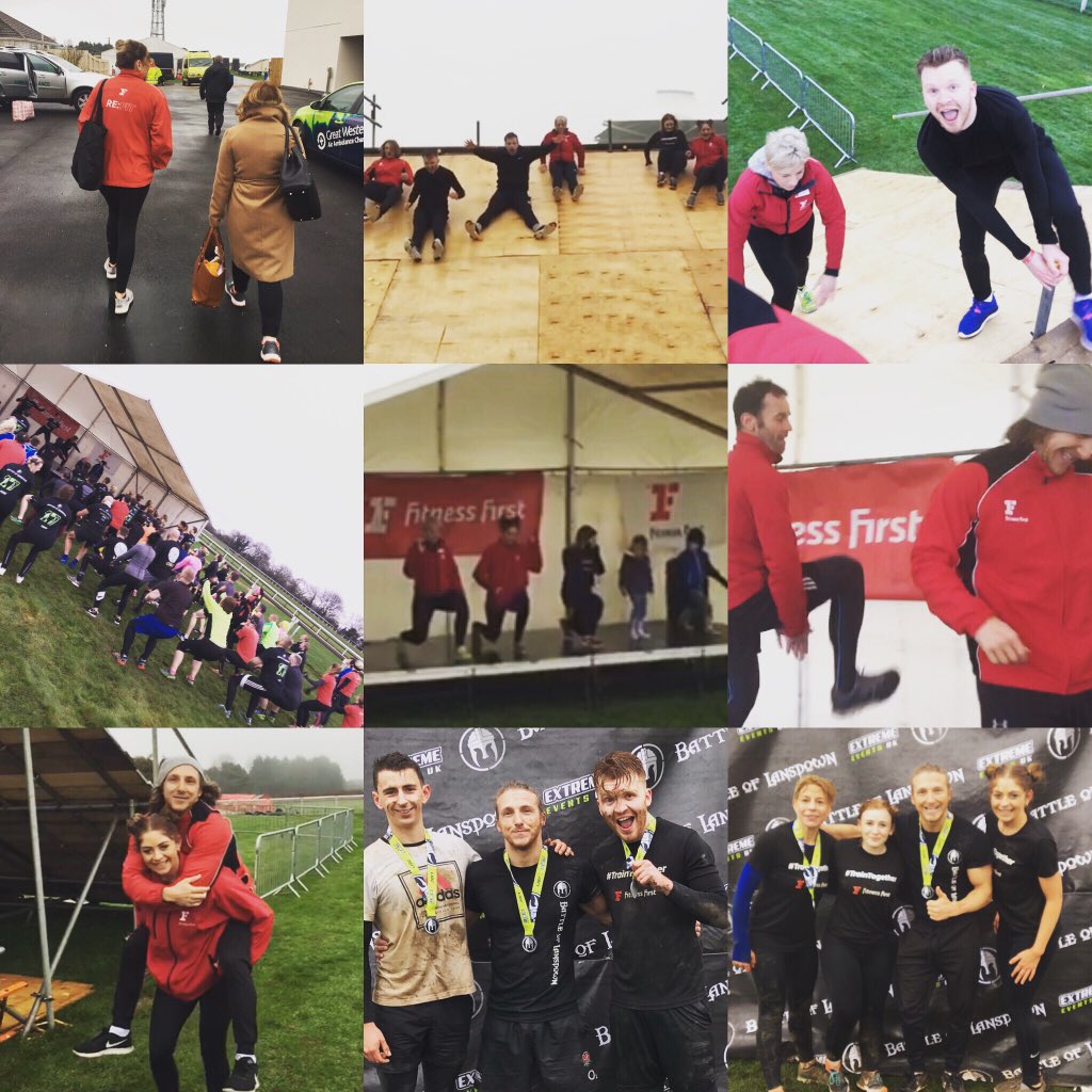 A huge well done to everyone who took part in @ExtremeEventsUK #BattleOfLansdown. Lots of muddy fun today. #wintogether @FitnessFirstUK