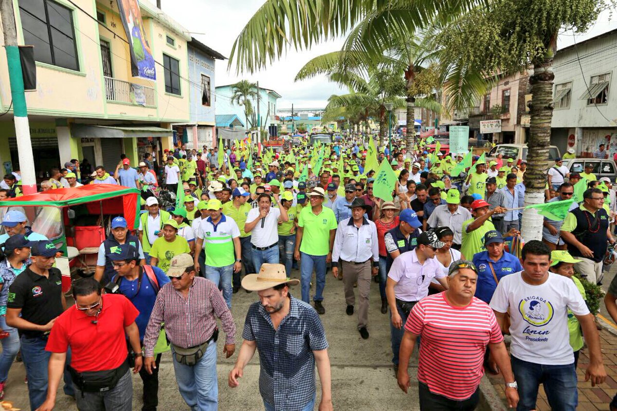 Hoy iniciamos nuestros recorridos por la hermosa provincia de Los Ríos ¡Con <a href="/Lenin/">Lenín Moreno</a> el futuro no se detiene!