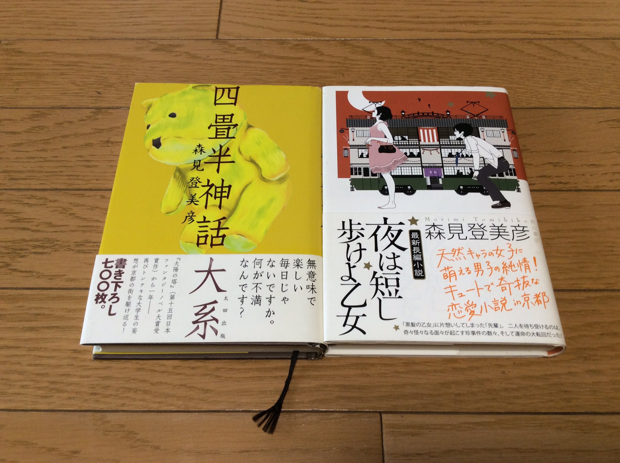 Keinosuke Okada 四畳半神話大系 この作品の好きな部分は数多なのであるが 特にお気に入りなのは 先輩はアホです 僕はあなたに出会って全力であなたを駄目にします 精一杯の 愛情 のこもった明石さんと小津によるキメ 台詞が展開されるその