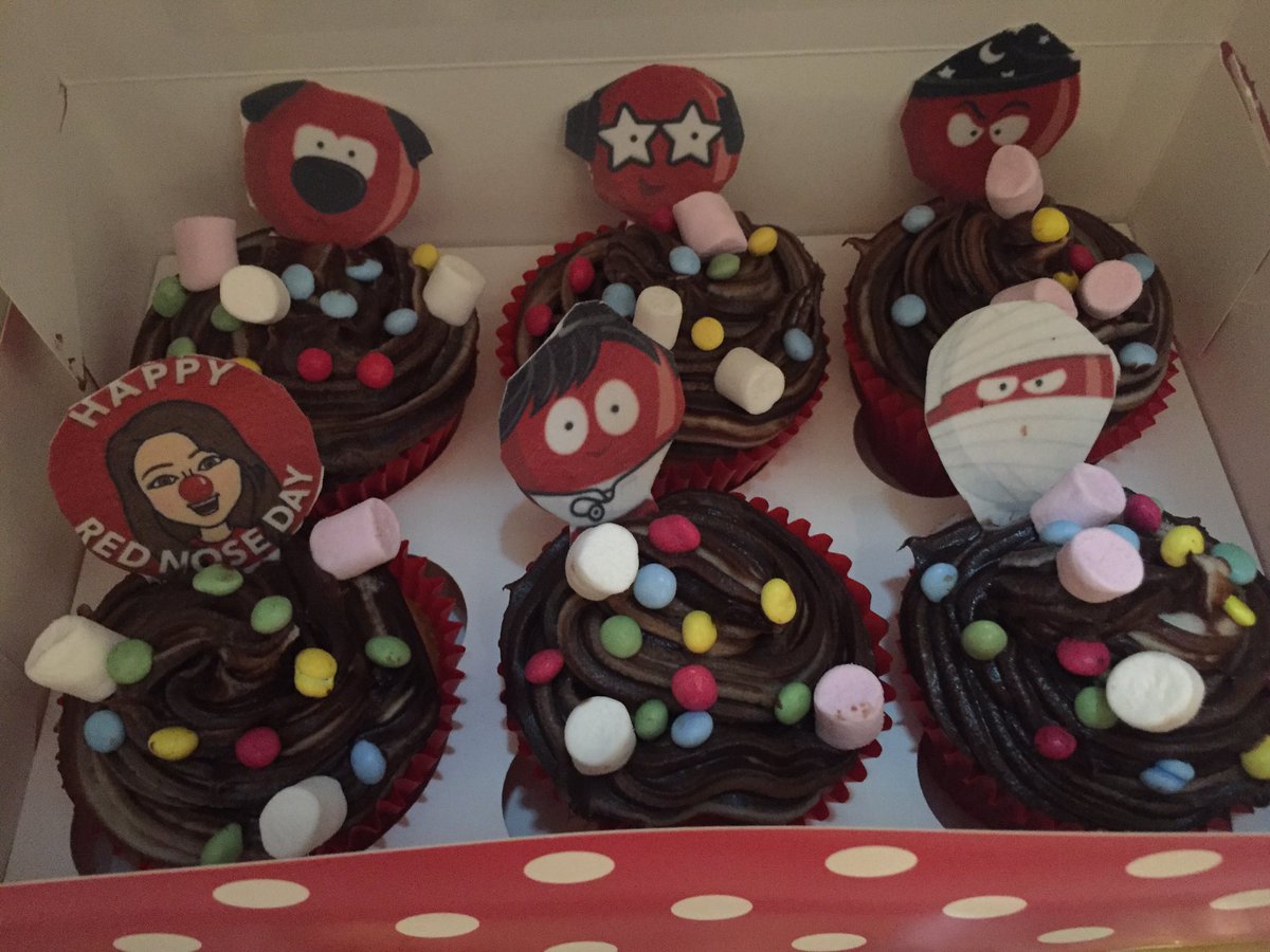 Georgie's #RedNoseDay #bakeoff entry <a href="/BoothVillePri/">Boothville Primary</a> #comicrelief